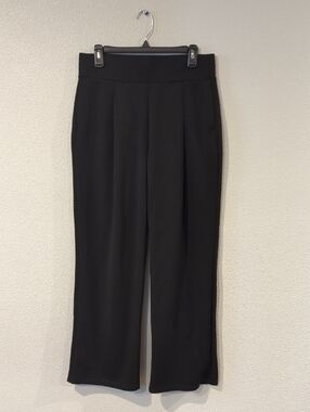 Maze Collection Classic Black Wide-Leg Women’s Trousers Size Large